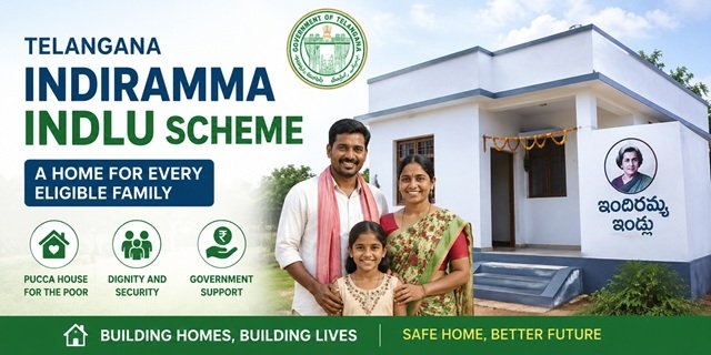 ఇందిరమ్మ ఇళ్లు వీరికే- దరఖాస్తులు, అర్హతలు, కేటాయింపు ఇలా..!!